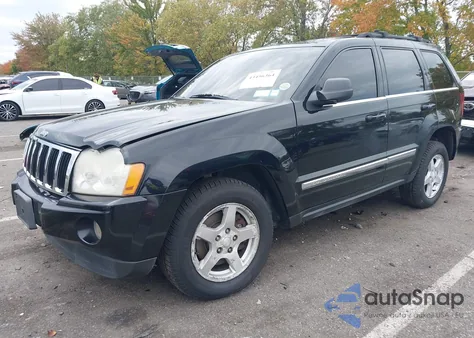 2007 Jeep Grand Cherokee Limited z USA, uszkodzony, nr VIN 1J8HR58N07C589980